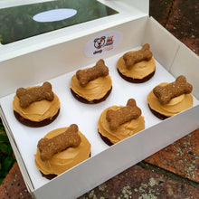 Load image into Gallery viewer, Pupcakes - Bone On Top - Peanut Butter &amp; Carob

