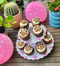 Load image into Gallery viewer, R. Pupcakes - Paw Print on White
