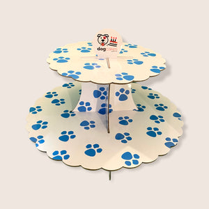 H. Pupcake Stand - Pink, Blue, Black & White